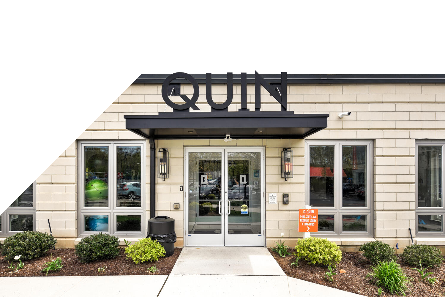 Front Exterior Shot of The Quin Building